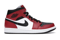 Air Jordan 1 Mids Chicago Black Toe